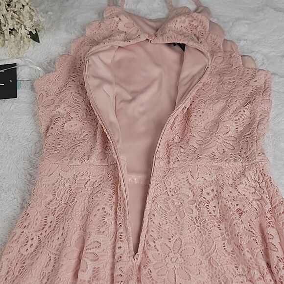 NWT by & by Blush Lace Dress [SIZE 7]‎ - Picture 7 of 10